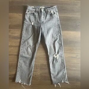 Levi’s Big E Wedgie Straight Jeans W26 L26 – Black Wash High-Rise Vintage Fit